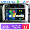 Für 2009-2018 Toyota Corolla Verso Autoradio Android 12 Carplay GPS Navi 2+64GB