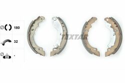 Textar Bremsbackensatz passend für Fiat 500/Panda 1,1-1,3+ABS - Nr. 91064600