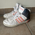 Adidas Sneaker High weiss/grau/rose Gr. 38