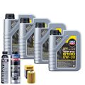 Motoröl 0W30 LIQUI MOLY Top Tec 6100 4L+HENGST Ölfilter +Spülung +Cera Tec