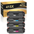 4 XXL TONER zu HP 415A 415X Color LaserJet Pro M454dn MFP M479dw M455dn Mit Chip