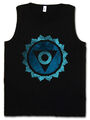 CHAKRA VISHUDDHA TANK TOP Mystic Esoterik Energy Body Soul Yoga Astral