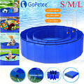 Hundepool Hunde Swimmingpool Schwimmbecken Planschbecken  Faltbar Ø80/100/120cm