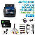 2+64GB Autoradio Für VW Touareg 2010-2018 Car Play Android 13 GPS Navi RDS DAB+