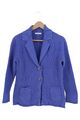 PUBLIC Damen Cardigan Gr. 38 Blau Baumwolle Casual Jacke