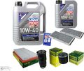 INSPEKTIONSKIT FILTER LIQUI MOLY ÖL 6L 10W-40 für Mazda MPV II LW 2.0 Di