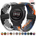 Für Garmin Fenix 3HR 6 6X Pro 5 5X Plus 7 7X Solar Quickfit Magnet Nylon Armband