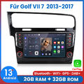 Für Golf VII 7 2013-2017 Autoradio Android 13 Navigation GPS CarPlay DSP 2+32GB