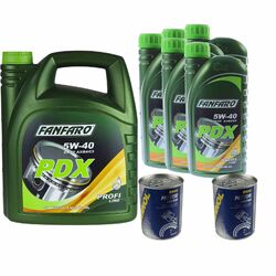 10 L FANFARO Motoröl PDX 5W40 API SN/SM/CF  Engine Oil ÖL 2xMANNOL Motor Doctor 