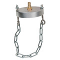 KS TOOLS 160.0708 Universal-Entlüfterstutzen-Adapter mit Kette zur Bremsentlüftu
