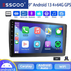 DAB+ Autoradio Android 13 Carplay GPS NAVI KAM 4+64GB Für Fiat Ducato 2007-2023