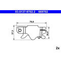 ATE 03.0137-9702.2 Zubehörsatz Feststellbremsbacken für BMW PEUGEOT VW ROVER