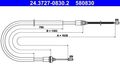 ATE HANDBREMSSEIL HINTEN PASSEND FÜR PEUGEOT 206 206+ | 24.3727-0830.2