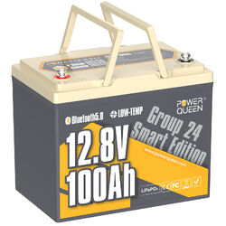 12V/24V 50Ah 100Ah 200Ah Lithium Batterie Bluetooth LiFePO4 Akku für Wohnmobil