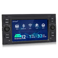 DAB+ Android 12 Autoradio SWC 32G GPS Navi Für Ford Focus Fiesta C S Max Transit