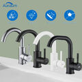 Wasserhahn Bad Waschtischarmatur Mischbatterie Waschbecken Armatur Badezimmer