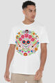 Coco Day Of The Dead Patch With Miguel, Ernesto, Hector - Herren T-Shirt S-2XL