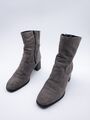 Tamaris Damen Stiefelette Stiefel Absatzschuh Elegant grau Gr 40 EU Art 16433-80