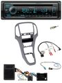 Kenwood Lenkrad Bluetooth DAB USB CD Autoradio für Opel Astra J ab 2009 Titan gr