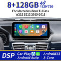 12,3'' Android 13 Autoradio 128G GPS Navi Für Mercedes E-Klasse W212/S212 NTG5.0