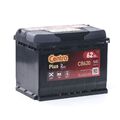 Autobatterie CENTRA Plus 12V 62Ah 540A Starterbatterie L:242mm B:175mm H:190mm