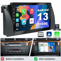 Für BMW 5er E39 X5 E53 E38 Android 13 KAM 64G Autoradio Carplay GPS NAVI WIFI FM