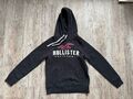 Hoodie, Kapuzensweatshirt, Gr. XS, Hollister, dunkelblau