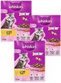 (€ 5,43 /kg) Whiskas Junior Huhn 2-12 Kätzchen-Trocken-Futter 3x 1,9 kg = 5,7 kg