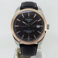 TISSOT Uhr T927.407.46.051.00 Gentleman Powermatic 80 Silicium Black SS x RG