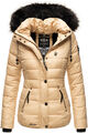 Navahoo warme Damen Winter Jacke Parka Mantel Stepp Kurzjacke gefüttert B832 NEU