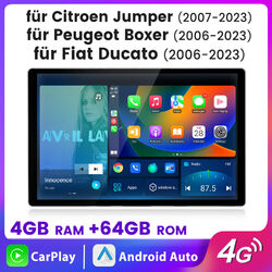 Für Fiat Ducato Citroen Jumper Peugeot Boxer 13"Android13 Autoradio USB Navi GPS