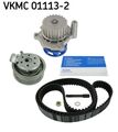 SKF Wasserpumpe + Zahnriemensatz VKMC 01113-2 für VW GOLF PASSAT SHARAN T5 SEAT