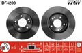 2x TRW DF4283 Bremsscheibe Bremsscheibe für HYUNDAI KIA