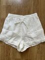 Shorts musseline Gr. s 34 36 38 Weiß H&M Hose ZARA Mango Sommer