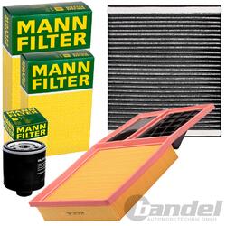 MANN FILTERSET INSPEKTIONSPAKET für 1.4 VW POLO 6R 9N SKODA ROOMSTER FABIA 1 2