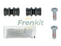 FRENKIT 810049 Führungshülsensatz Bremssattel Vorne, Hinten für VW POLO (9N)