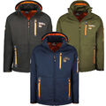 Geographical Norway Herren Herbst Softshell Jacke Regen Windbreaker Übergangs