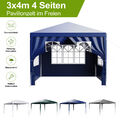 Pavillon Eventzelt Festzelt Grillzelt Partyzelt Gartenzelt UV Pavilon 3x3/x4/x6m