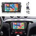 4+64G Android 13 DAB+ Carplay Autoradio für Ford Focus Mondeo C-MAX S-MAX Galaxy