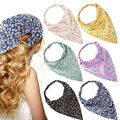 Bandana Für Frauen Haarstirnband Schal Mit Paisley-Print Vintage-Dreieck- ▽