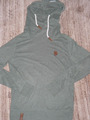 Naketano leichtes Hoodie Sweatshirt Gr. S  Schnizzel Dizzel Popizzel Olivegrün