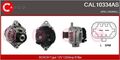 CASCO Lichtmaschine Generator LiMa ohne Pfand Brand New HQ CAL10334AS