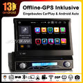 64GB 1 Din In-dash Android 13 Auto CarPlay Autoradio DVD GPS Navi TPMS DAB WiFi