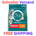 PURINA ONE Bifensis Sterilcat Dry Cat Food for Sterilised Cats, Rich in Chicken