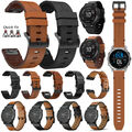 Quick Fit Leder Armband Für Garmin Fenix 8 E 7 7X 6 6X Pro 5 5X Plus 3HR Enduro3