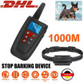 1000M Hund Ausbildung Stromschlag Erziehungshalsband Hunde Vibration Ton E Shock