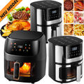 Heißluftfritteuse Fritteuse 200°C XXL Airfryer Frittieren Touchscreen, 7,5L ,8L 