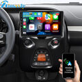 Android 13 Autoradio Carplay GPS Navi für Toyota Aygo II Citroen C1 Peugeot 108