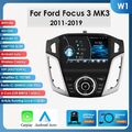 32GB Android 13 Autoradio DAB+ Für Ford Focus MK3 2011-2018 GPS Navi WIFI BT KAM