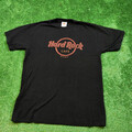 Vintage Hard Rock Cafe T-Shirt Erwachsene Medium Rom Italien Schwarz...